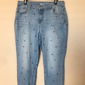 Styles & co curvy boyfriend jeans